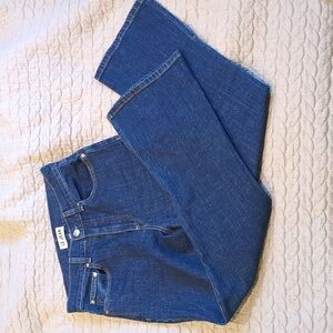 Le Jean Stella Flare Cropped Jeans